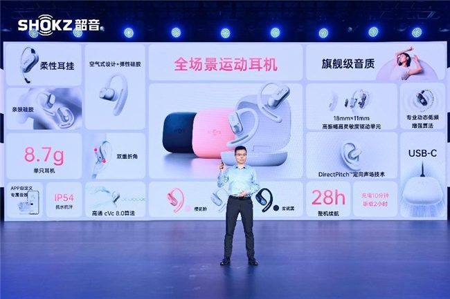 从游泳、铁三到运动全场必威景：Shokz韶音2024新品耳机重磅发布(图4)